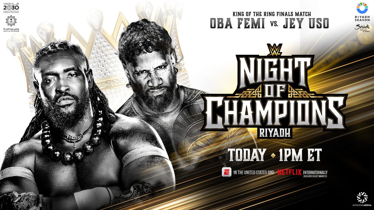 Jey Uso vs. Oba Femi | King of the Ring Tournament Final