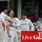 New Zealand rout England by 253 runs: second men’s Test, day five – live reaction | England v New Zealand 2026