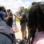Pardoned Jan. 6 rioter Jake Lang arrested after Karmelo Antony trial