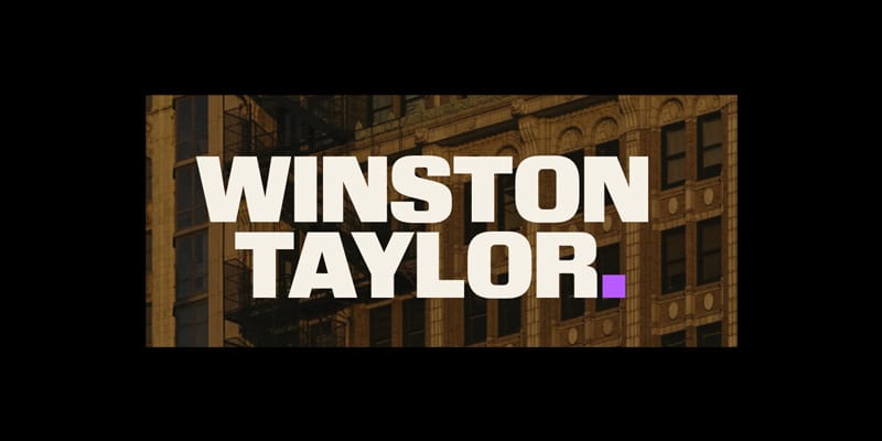 Transatlantic tie-up creating Winston Taylor goes live Transatlantic tie-up creating Winston Taylor goes live