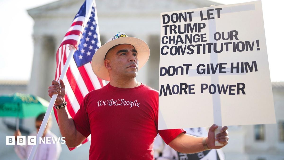 Trump loses Supreme Court battle to end birthright citizenship – follow live