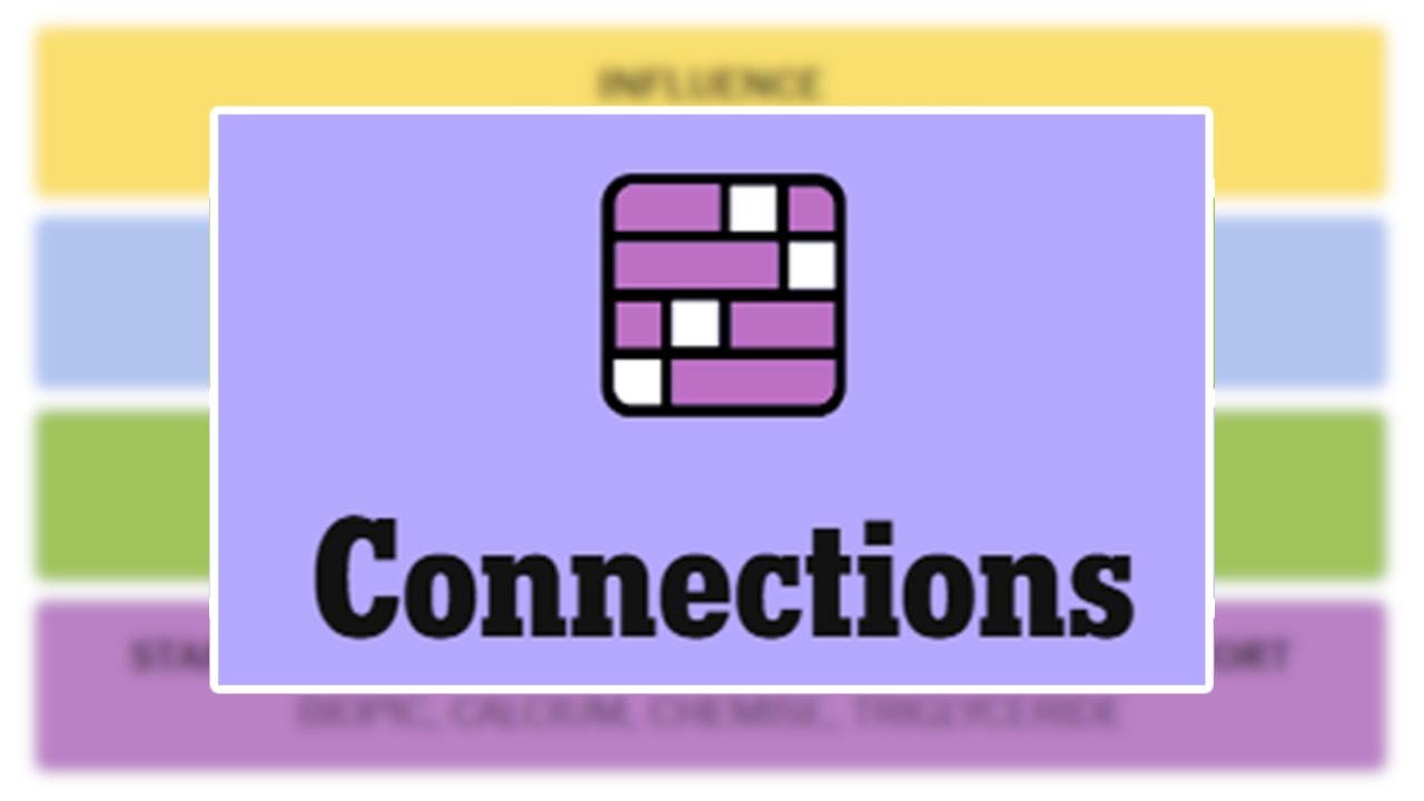 NYT ‘Connections’ Hints And Answers For Sunday, July 12 NYT ‘Connections’ Hints And Answers For Sunday, July 12