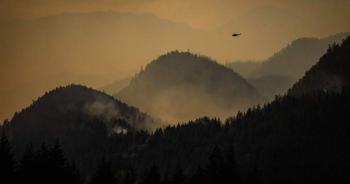 Southern B.C. to face highest wildfire potential over the next 48 hours