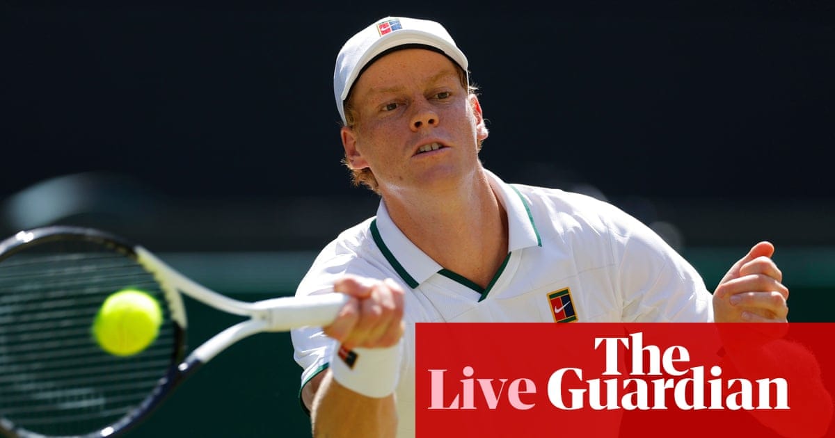 Wimbledon 2026 quarter-finals: Osaka v Muchova; Sinner sweeps past Struff; Gauff edges out Pegula – live | Wimbledon 2026